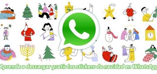 Aprende a descargar gratis los stickers de navidad en WhatsApp